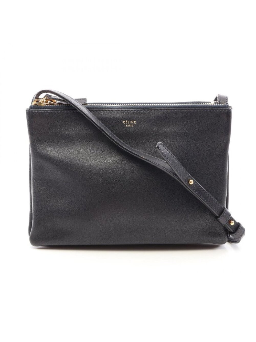 Celine Shoulder Bag Trio Small Leather